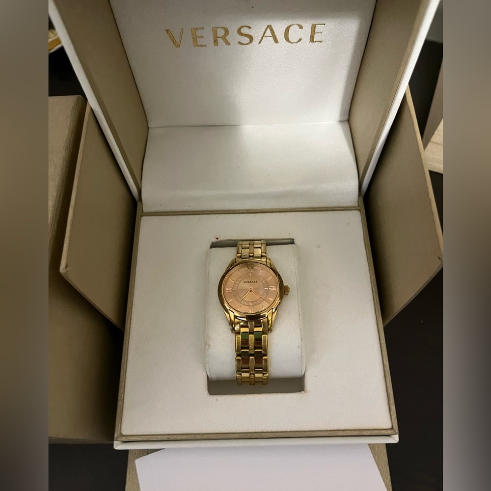 Versace Gold Watch Gem